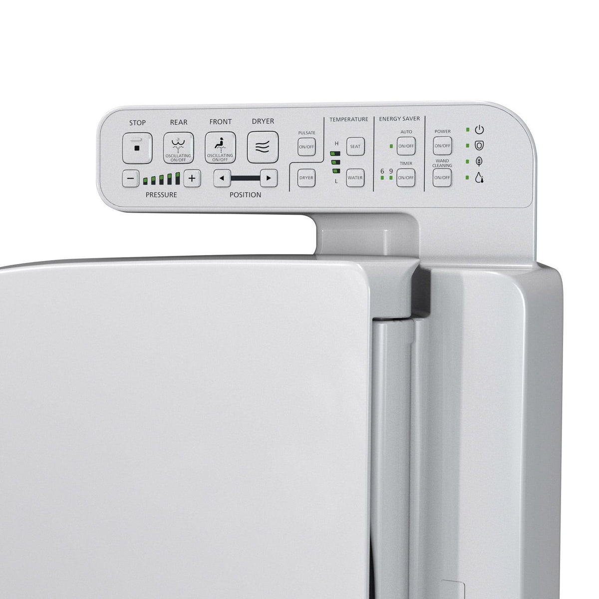 TOTO Washlet Elongated Bidet Seat White (Model T1SW3014#01)