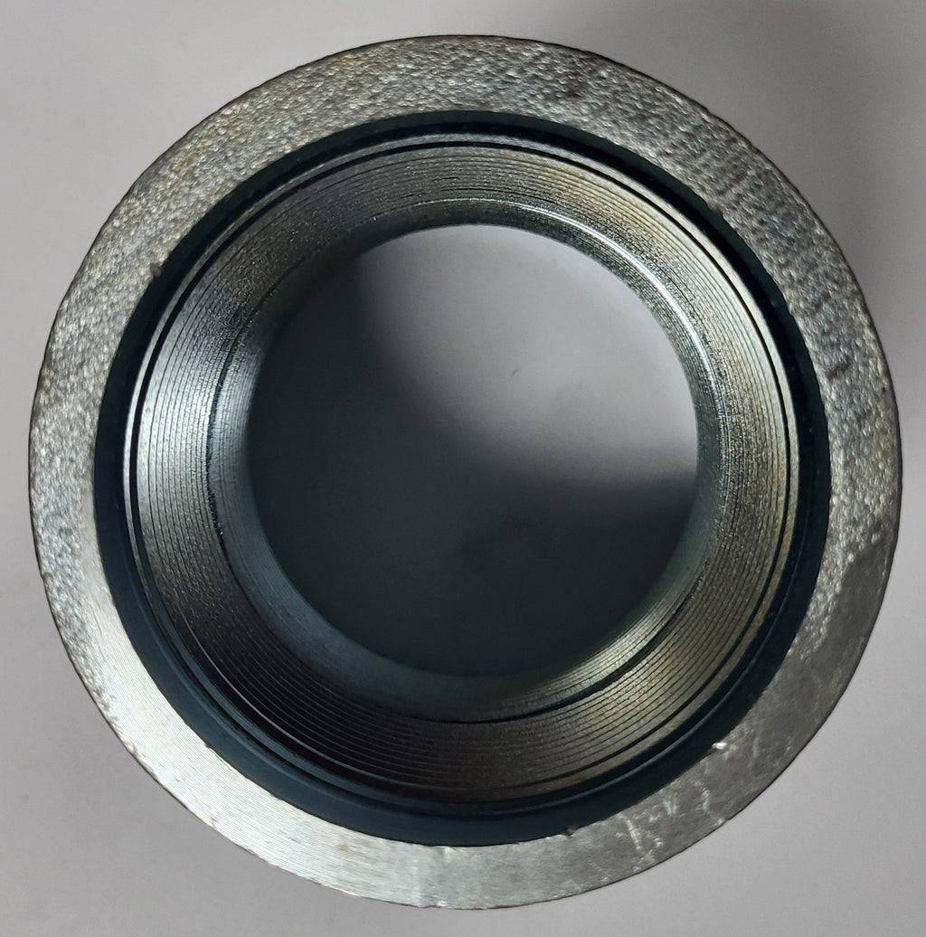 2" Drive Coupling Galvanized. No-Lead Steel Galvanized 148114 Star Water Systems