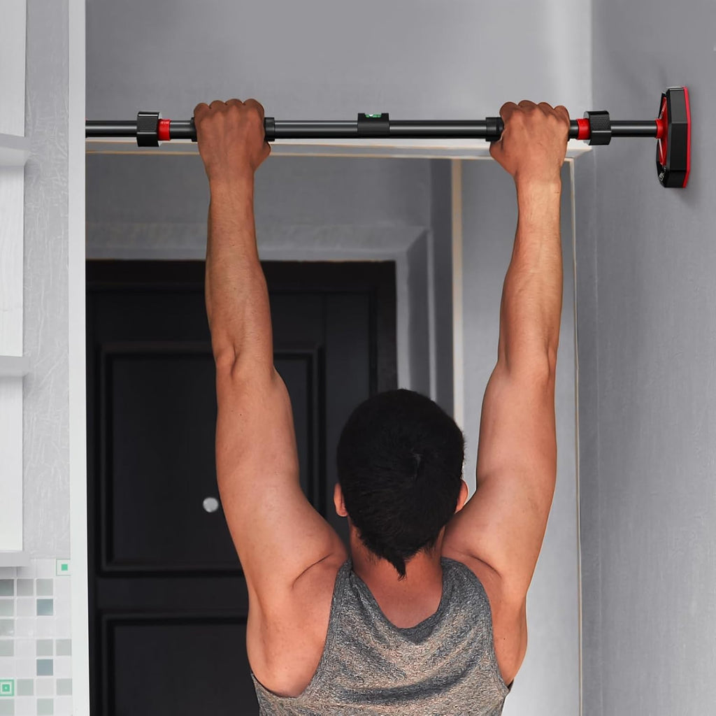 Doorway Pull Up Bar 25.5“-39.4” Adjustable Mount without Screws Max 440 lbs.
