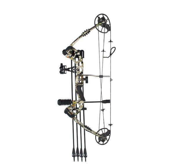 Junxing M125 30-70Lbs Archery Compound Bow Kit Camouflage USA Gordon Limbs