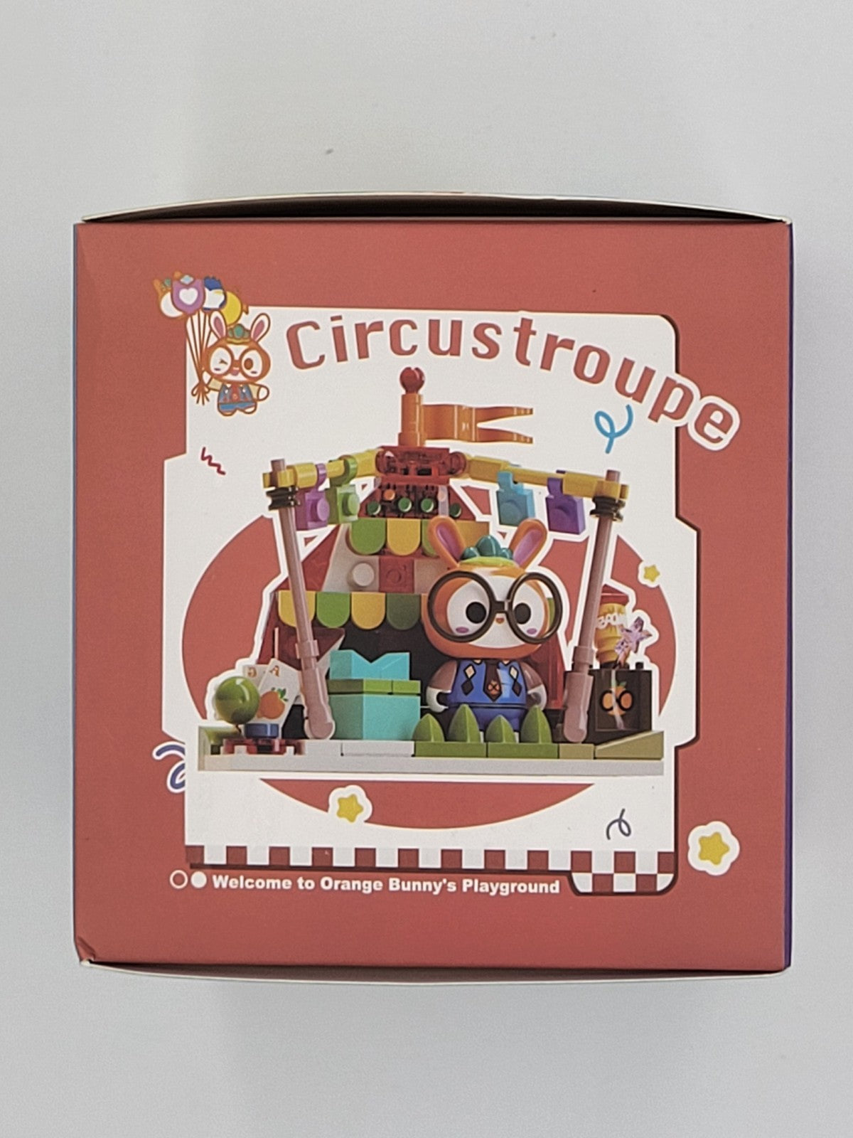 Orange Bunny Game Moc Bricks Educational Assembly Building