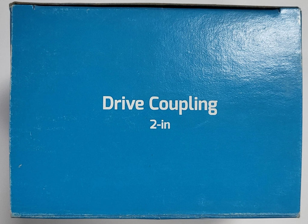 No-Lead 2" Drive Coupling Galvanized Steel Galvanized 148114 Star Water Systems